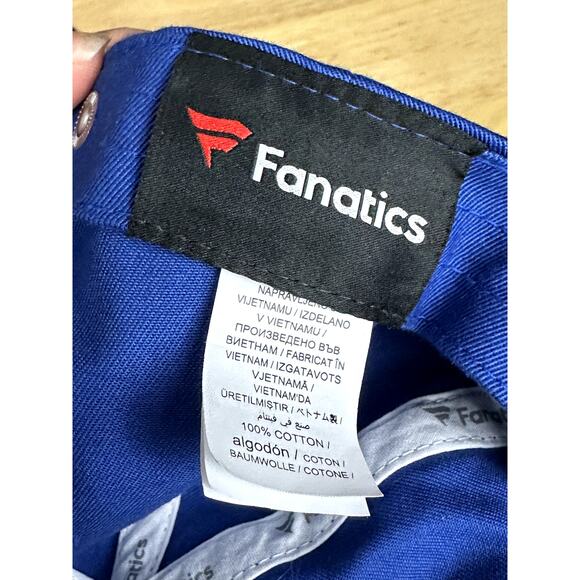 New York Rangers NHL Fanatics Hat Cap Blue Red White Adjustable Womens NEW NWOT - Picture 10 of 11